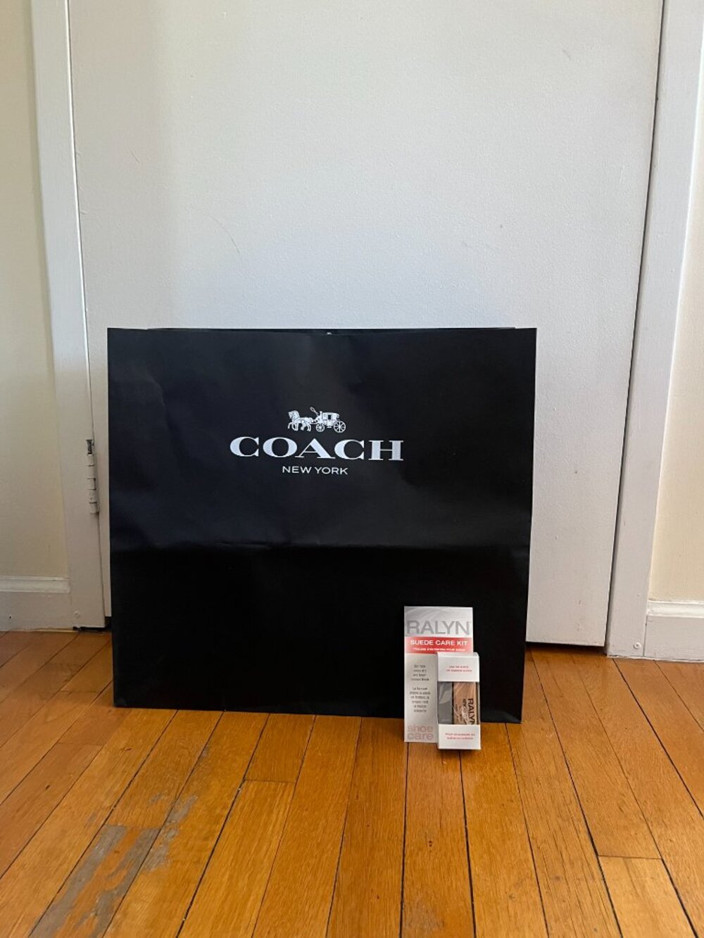 COACH Brooklyn Shoulder Bag 39 - Olive Suede Brand New - Picture 5 of 5